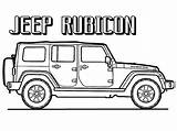 Jeep Coloring Pages Printable Print sketch template