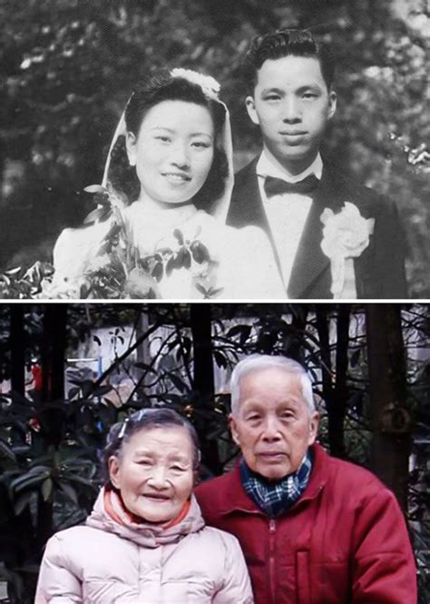 98 year old couple recreate their wedding day after 70