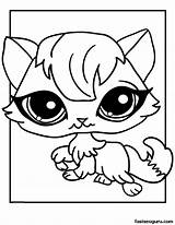 Coloring Pet Shop Print Littlest Kitten Pages Girls Printable Color Little Kids Cat Drawings Sheet Para Colouring Petshop sketch template