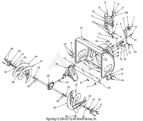 yard machine snowblower parts diagram wiring diagram source