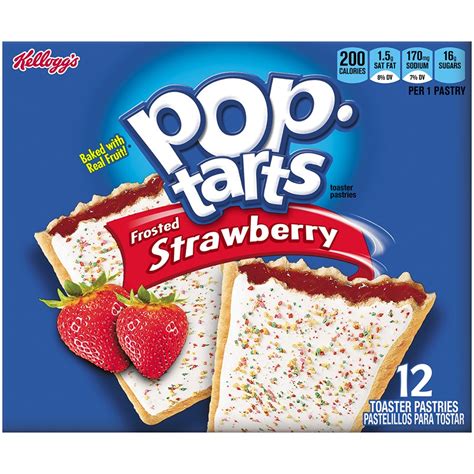 pop tarts frosted strawberry 12 ct