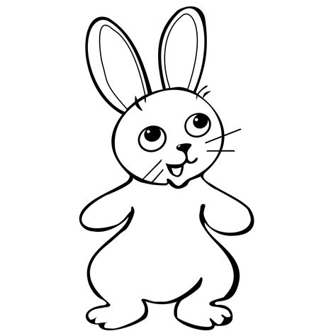 printable easter bunny