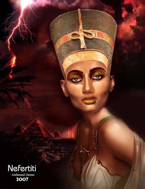 Nefertiti Art Nefertiti My Love By Mahmoudz Digital Art