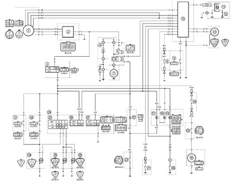 yamaha grizzly  wiring diagram wiring diagram  schematic role