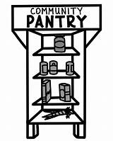 Little Pantries Pantry Decker Sarah Illustration sketch template