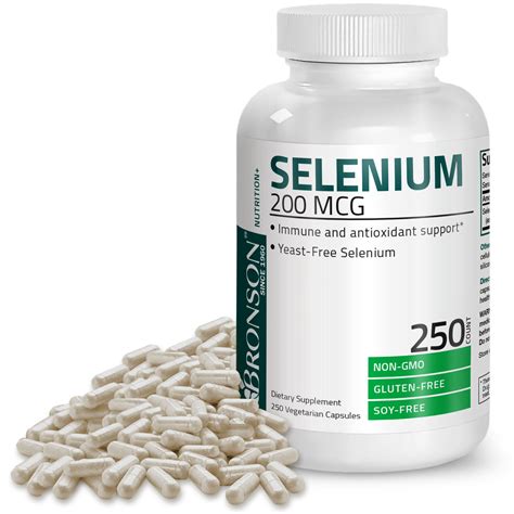 selenium  mcg  immune support thyroid prostate heart health selenium amino acid
