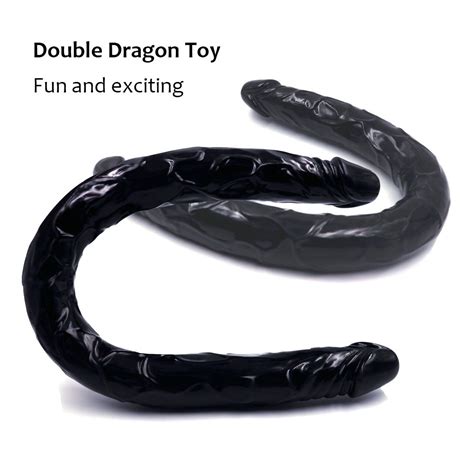 55cm Silicone Double Ended Dildo Double Dong Realistic Sex