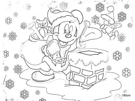 disney christmas coloring pages  printable part