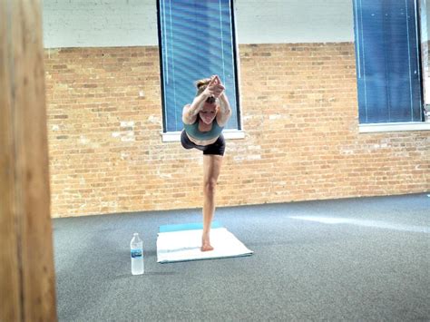 balancing stick pose aka tuladandasana   real deal hot yoga