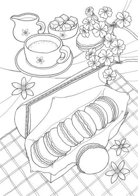 easy  print food coloring pages detailed coloring pages