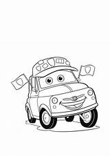 Cars Disney Coloring Book Pages Drawing Cartoon Pixar Library Clipart sketch template