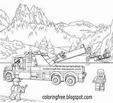 Lego Coloring Pages City Printable Truck Legoland Colouring Colour Off Clipart Kids Drawing Road Activities Color Mineral Warden Mining Activates sketch template