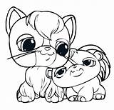Coloring Pages Pet Shop Littlest Cat Anime Lps Printable Target Colouring Color Kids Sheets Print Sheet Cute Cats Little Getcolorings sketch template