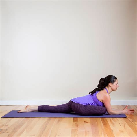 pigeon  common yoga poses pictures popsugar fitness photo
