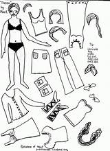 Paper Doll Coloring Girl Pages American Dolls Printable Color Drawing Popular Getdrawings Library Clipart Print Getcolorings sketch template