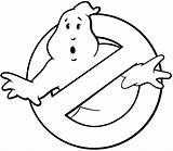 Ghostbusters Logo Ghost Stencil Ghostbuster Coloring Pages Para Pumpkin Busters Template Printable Stencils Birthday Pintar Desenhos Party Silhouette Cake Colorir sketch template