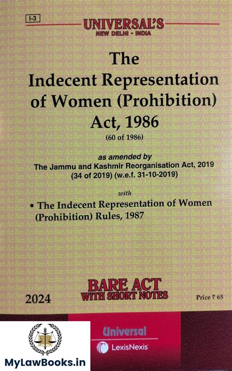 Indecent Representation Of Women Prohibition Act 1986 Along With