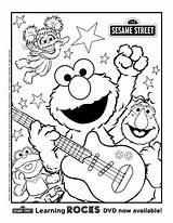 Sesame Coloring Street Elmo Pages Printable Kids Sheets Birthday Colouring Sweeps4bloggers Books Printables Rocks Color Book Clipart Print Gang Christmas sketch template