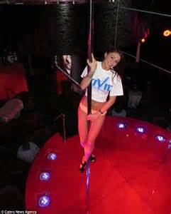 new york strip club houses a 25 foot stripper pole that s