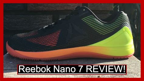 reebok nano  review youtube