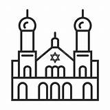 Synagogue Clipart Icon Trip Year Illustration Outline Clip Simple London South Catherdral Clipground Paul British Museum St Royalty Stock sketch template