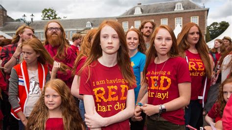 the world s largest redhead festival was founded by a blonde