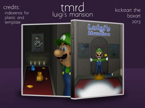 Luigi S Mansion Gamecube Box Art Cover By Tmrd