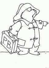 Paddington Kolorowanki Ours Orso Viajando Suitcase Oso Bringing Valise Ausmalen Llamado Urso Dzieci Chamado Coloriez Menino Tudodesenhos Reis Colorier Pronto sketch template