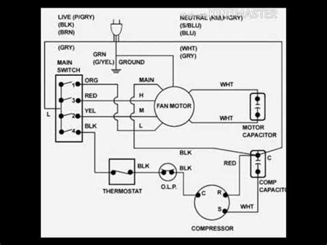ac wiring connection ac cycle youtube