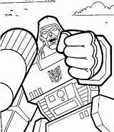 Megatron Coloring Angry Netart sketch template