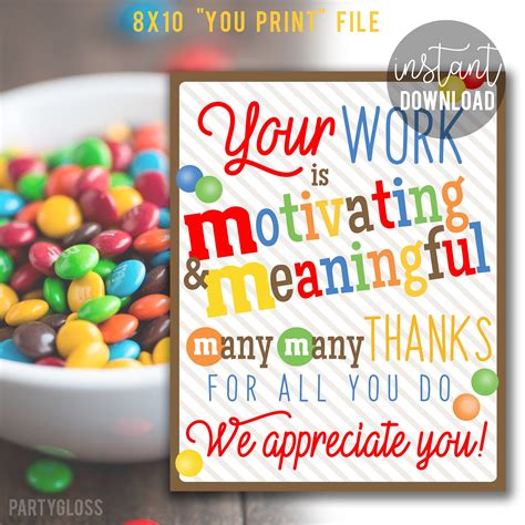 team appreciation print mm teacher appreciation employee etsy