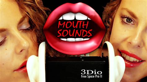 Soft And Wet Asmr Mouth Sounds Ear To Ear Binaural With Gentle Whisper