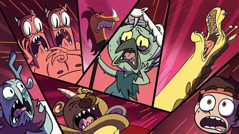 image s1e3 marco ludo and minions screaming png star vs the forces of evil wiki fandom