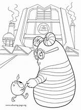 Coloring Mike Pages Monsters University Young Wazowski Colouring Inc Popular Coloringhome sketch template