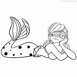 Ladybug Miraculous Mermaid Trixx Chloe Kwami Sabrina Longg Xcolorings Bourgeois Raincomprix 970px sketch template