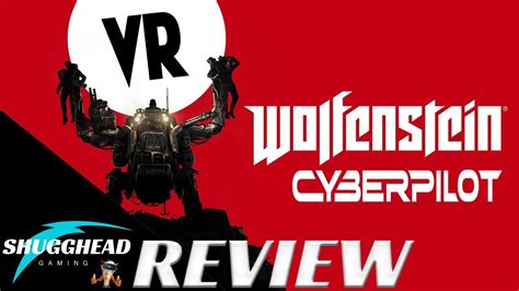 wolfenstein cyberpilot psvr review bethesda  vr  ps pro gameplay youtube