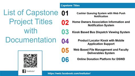 capstone project proposal topics  ideas