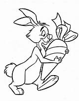 Winnie Pooh Rabbit Lapin Zanahoria Tappo Colorare Nicest Pintar Biggest Dibujosonline sketch template