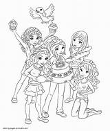 Lego Friends Coloring Pages Printable Print Girls Entitlementtrap Look Other sketch template