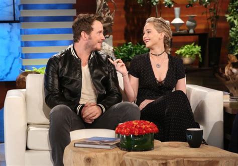 jennifer lawrence and chris pratt s essential chemistry while promoting