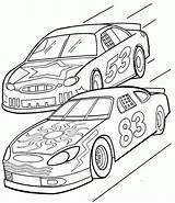 Coloring Pages Nascar Kids Popular sketch template