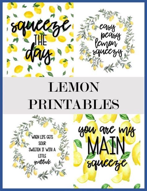 lemon printables printables lemon easy peasy