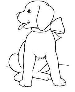 dog drawing outline  getdrawings