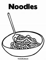 Noodles Cliparts Sheets Acorns sketch template