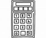 Calculator Coloring Search Pages sketch template