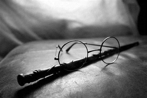His Glasses And Wand Harry James Potter Harry Potter