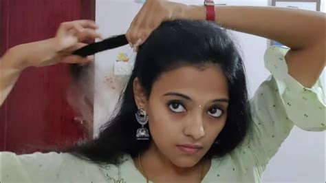 Simple And Easy Hair Style Easy Hair Style In Tamil Hair Style For