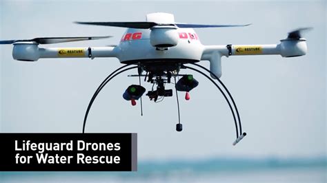 lifeguard drones  save drowning swimmers lives youtube