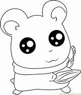 Coloring Big Eye Into Look Pages Hamtaro Coloringpages101 Animals Color Kids sketch template