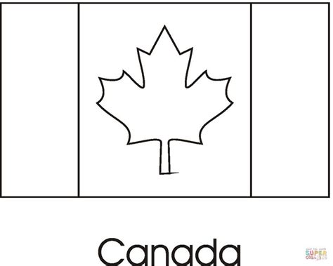 awesome canada flag coloring page check   httpwwwmcoloring